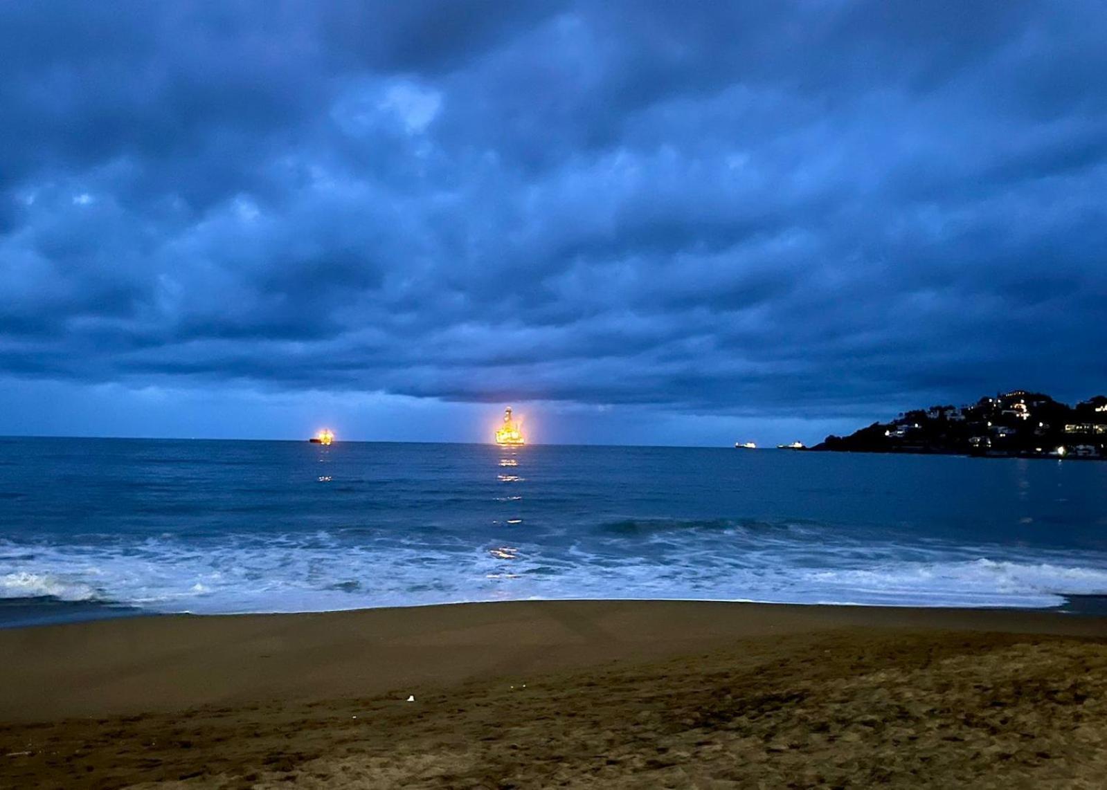 Espectacular Apto A Pie De Playa Con Vista Al Mar マンサニージョ エクステリア 写真