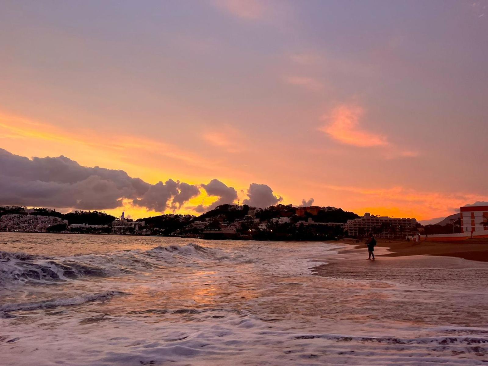 Espectacular Apto A Pie De Playa Con Vista Al Mar マンサニージョ エクステリア 写真