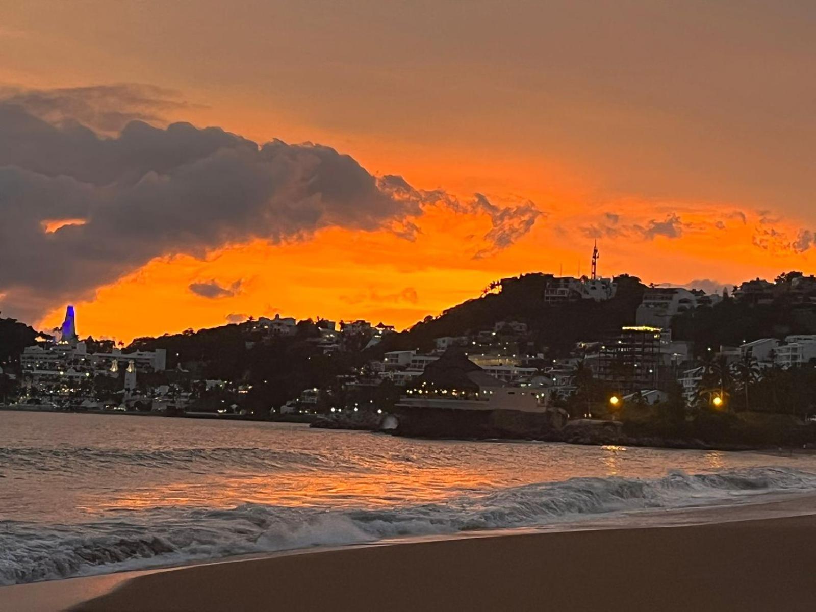 Espectacular Apto A Pie De Playa Con Vista Al Mar マンサニージョ エクステリア 写真