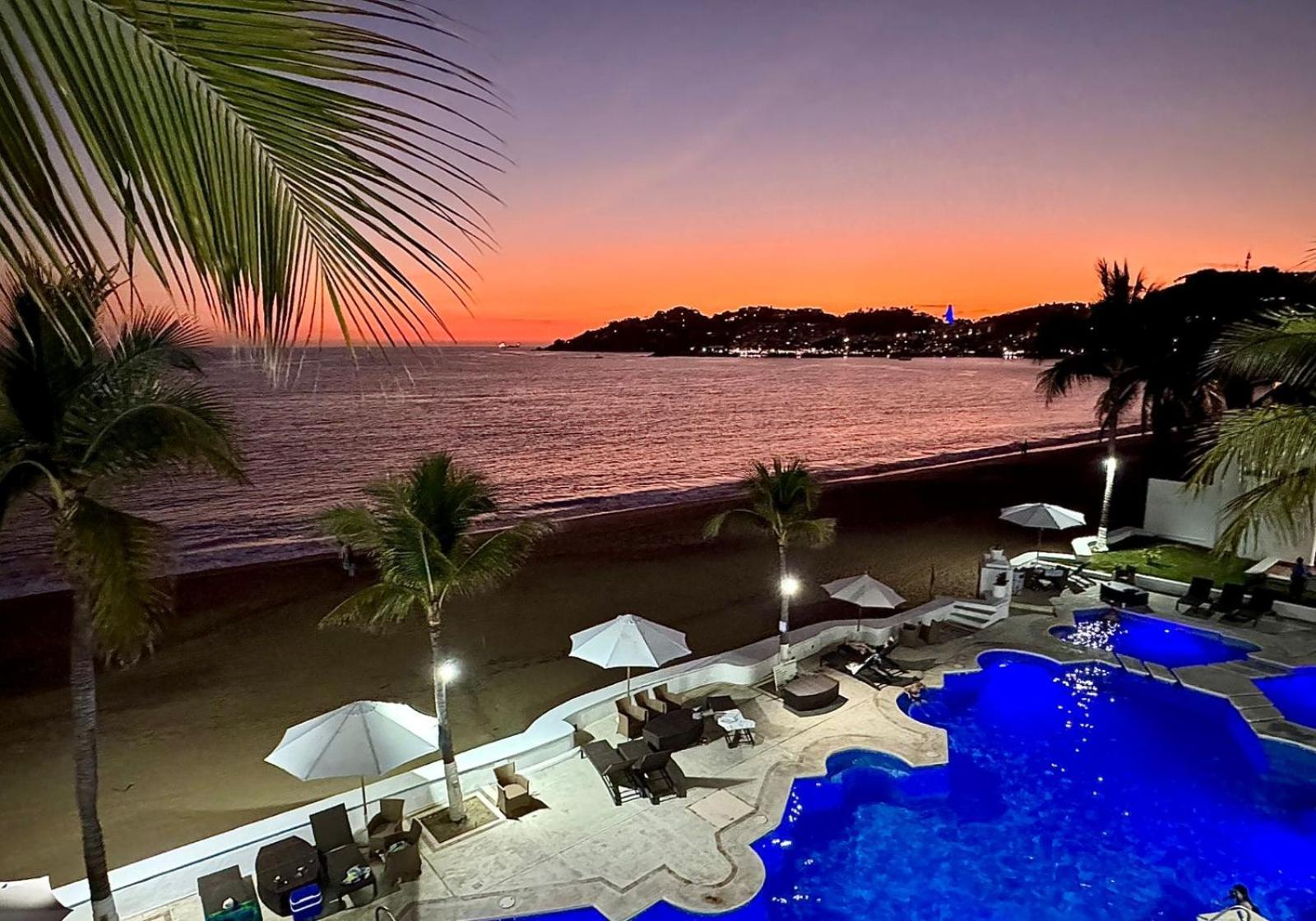 Espectacular Apto A Pie De Playa Con Vista Al Mar マンサニージョ エクステリア 写真
